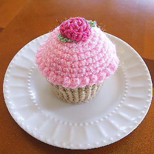 Strawberry Cupcake Pincushion